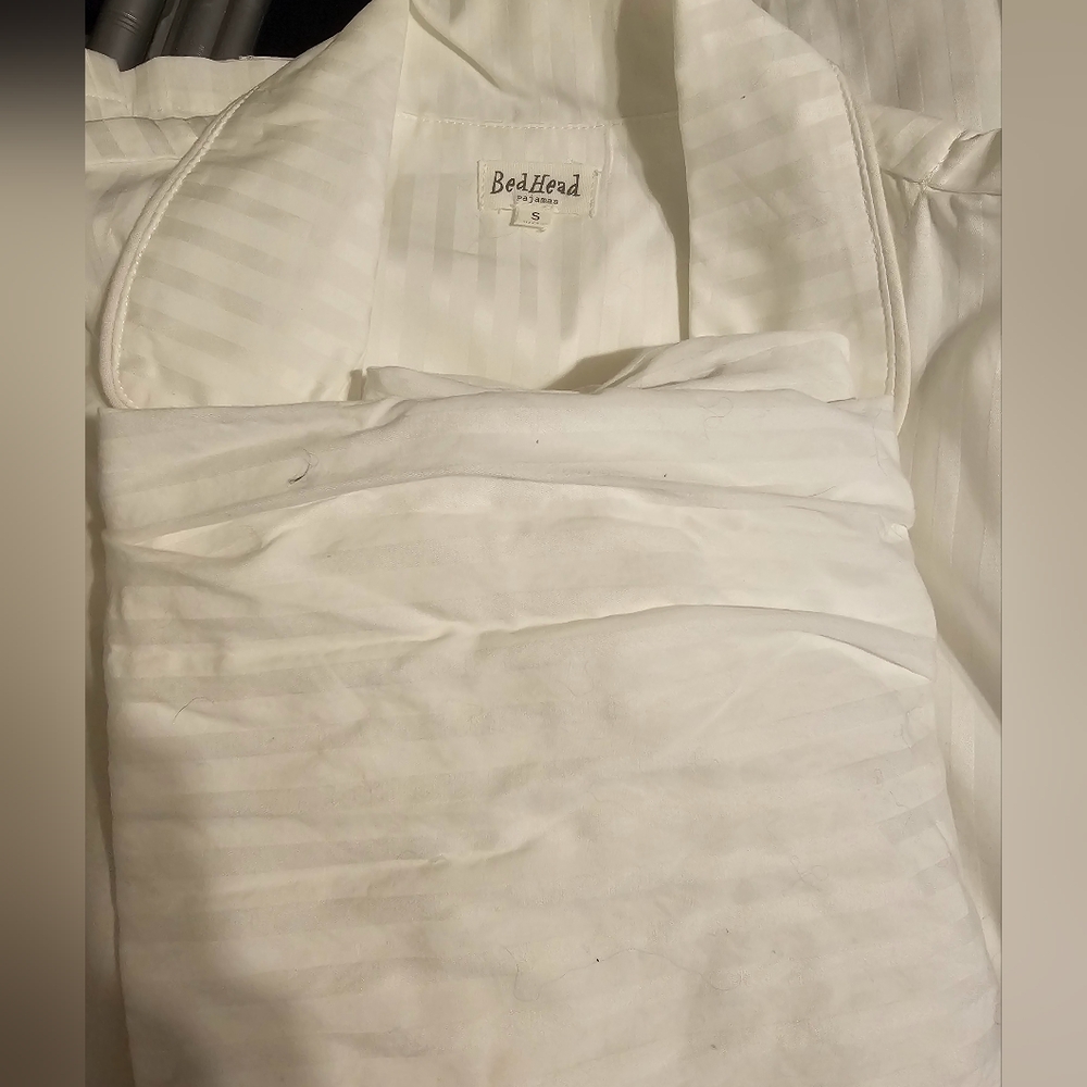 BedHead White Pajama Set